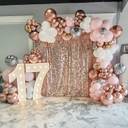 Rose Gold Glam with Disco Backdrop - photo 1