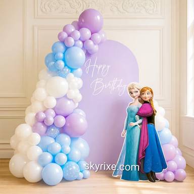 Frozen Theme Party Backdrop