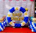 Royal Baby Shower Balloon Arch - photo 1
