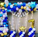 Royal Blue And Gold Birthday Decor - photo 1