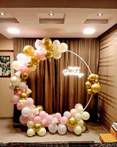 Pastel Birthday Hoop