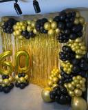 Black And Gold Birthday Decor - photo 1