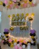 Luxury Black And Gold Birthday Decor - photo 1