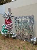 sequin shimmer wall panel backdrop - photo 1