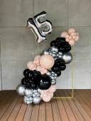 Black and Silver Balloon Decoration - photo 1