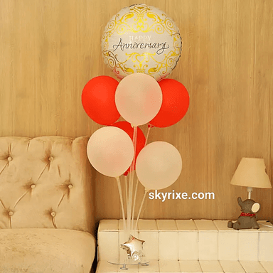 Happy Anniversary Balloon Bouquet