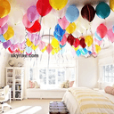Rainbow Ceiling Balloon Decoration - photo 1