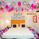 Pastel Balloon Baby Shower Room Surprise - photo 1