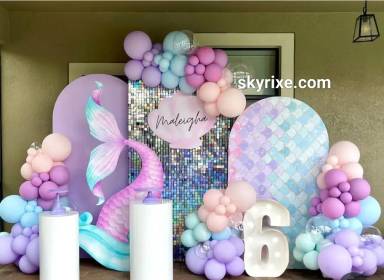Pastel Mermaid Theme Decor