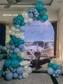 Welcome Home Balloon Backdrop - photo 1