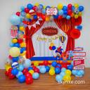 Grand Carnival Circus Birthday Stage Setup - photo 1