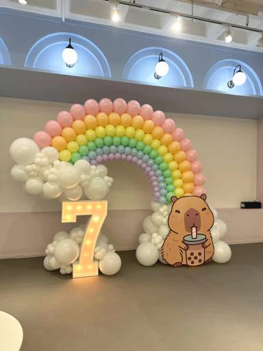 Pastel Rainbow Thame Balloon