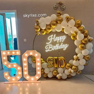 Premium Led Letter Decoration Setup