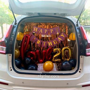 Golden Love 20th Birthday Car Surprise