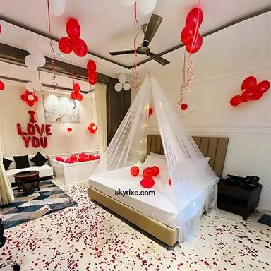 Romantic Canopy Love Room Decoration