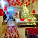 Red Balloon Romantic Room Decoration - photo 1