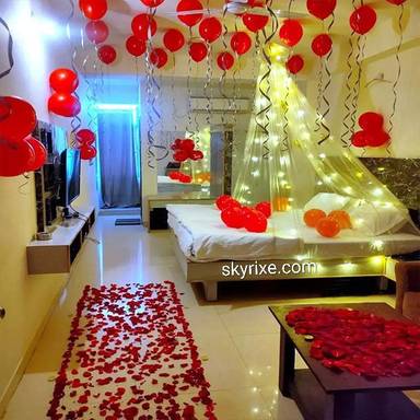 Red Balloon Romantic Room Decoration