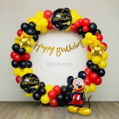 Mickey Mouse Theme Birthday decor