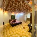 Golden Champagne Balloon Room Surprise - photo 1