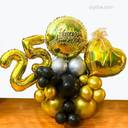 25th Anniversary Balloon Bouquet Decoration - photo 1