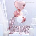 Blush Love Balloon Bouquet Stand - photo 1