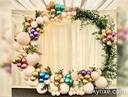 Enchanted Garden Balloon Ring Backdrop - photo 1