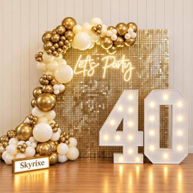 Lets Party Decoration