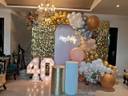 Golden Glam 40th Birthday Setup - photo 1