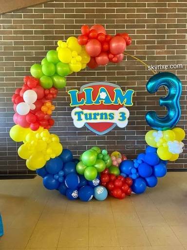 Paw Patrol Liam Turns 3 Birthday