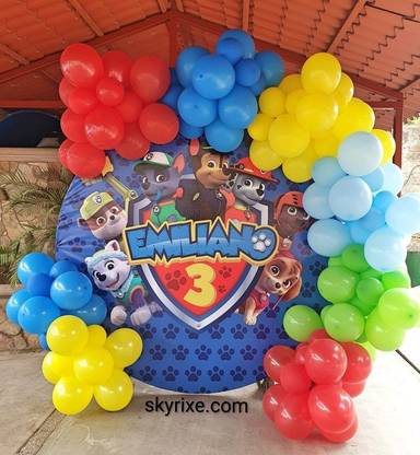 Paw Patrol Birthday Theme Decoration