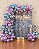 Shimmer Wall Birthday Decoration - photo 1