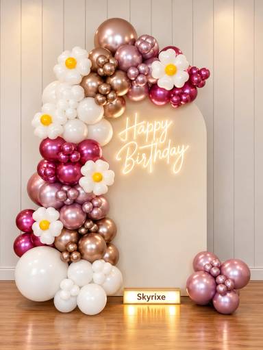 Sun Flower Balloon Decoration