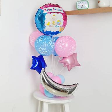 Baby Shower Balloon Bouquet
