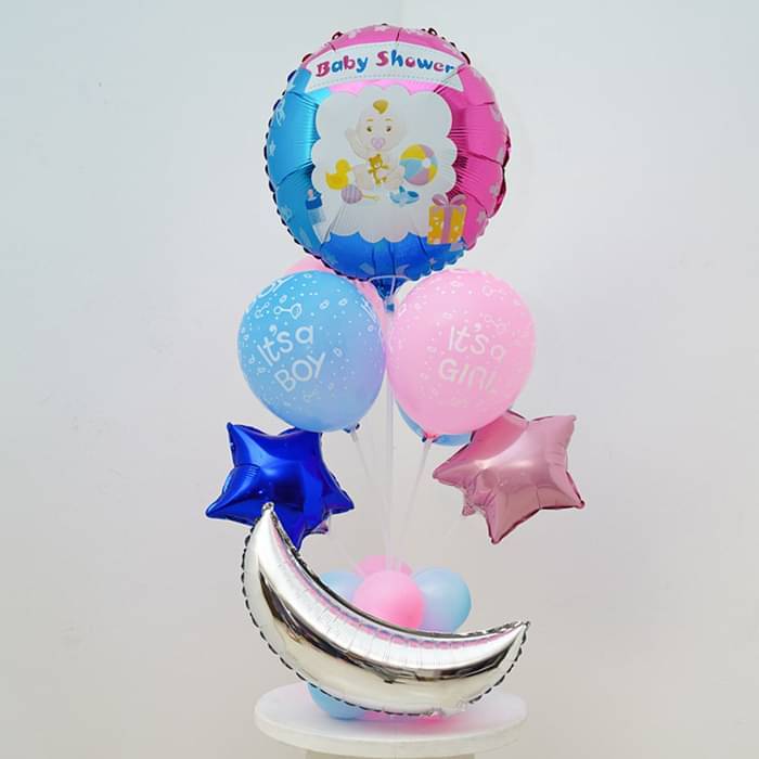 Sweet Baby Shower Balloon Bouquet - Image 1