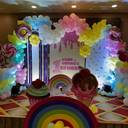 Sweet Wonderland Birthday Backdrop - photo 2