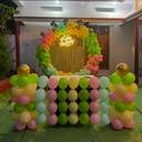Vibrant Cartoon Themed Birthday Arch - photo 1
