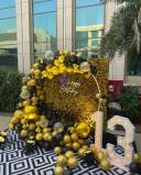 Luxury Black And Gold Birthday Setup - photo 3