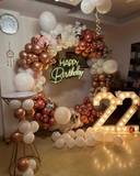 Rose Gold And White Birthday Decor - photo 2