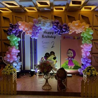 Masha and The Bear Premium Stage Decoration