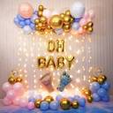 Oh Baby Elegant Balloon Backdrop - photo 1
