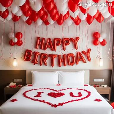 Love Birthday Surprise decor