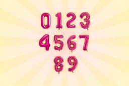 Add 16 inch Digit Foil Balloon (max 2 digit)