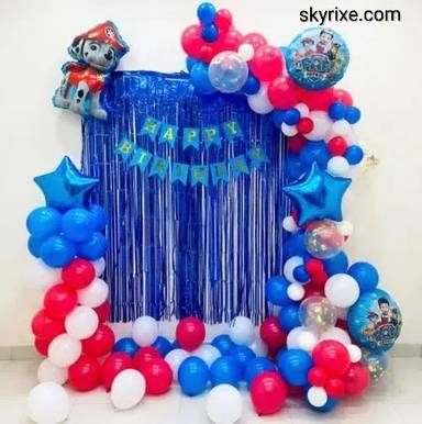 Paw Patrol Theme Birthday Decor