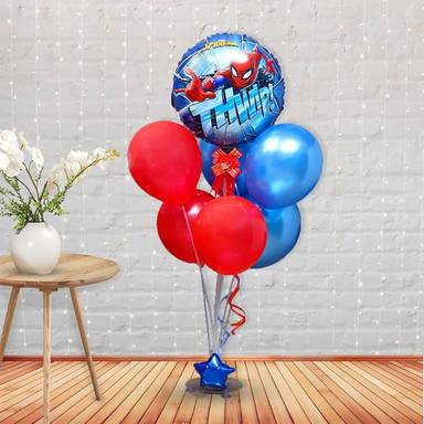 Spiderman Thwip Balloon Bunch
