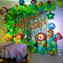 Jungle Safari Birthday Balloon Backdrop - photo 3