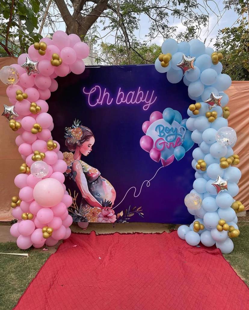 Oh Baby Gender Reveal Setup - Image 1
