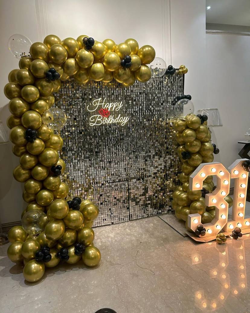 Sophisticated and elegant birthday setup - Image 1