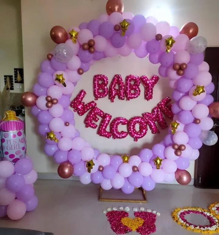 Baby Welcome Balloon Decor - Image 1
