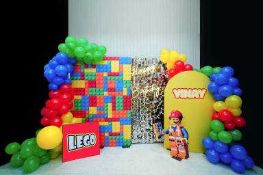 LEGO Builder Birthday Setup
