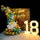 Golden Luxe Birthday Glam Setup - photo 1